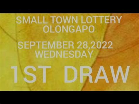 stl olongapo result today|September .